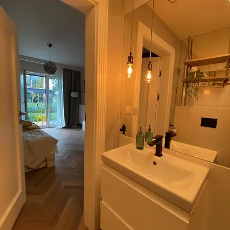 Apartmán Uroczy Art Marina Z Widokiem Na Rzeke I Bezplatnym Parkingiem