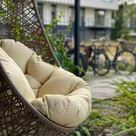 Apartmán Uroczy Art Marina Z Widokiem Na Rzeke I Bezplatnym Parkingiem *