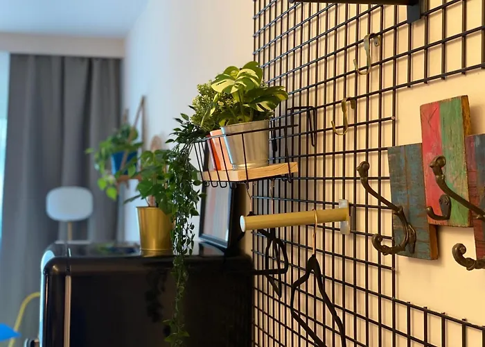 公寓 Uroczy Art Marina Z Widokiem Na Rzeke I Bezplatnym Parkingiem