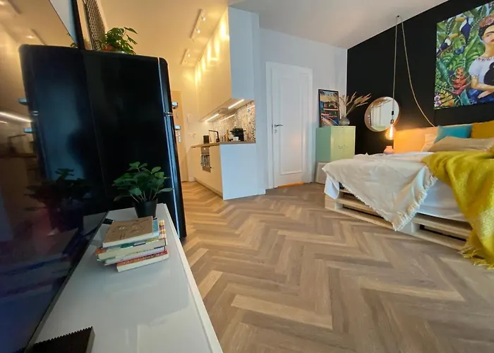 Uroczy Art Marina Z Widokiem Na Rzeke I Bezplatnym Parkingiem 公寓 *